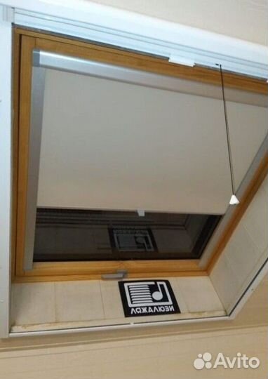 Мансардные шторы D907