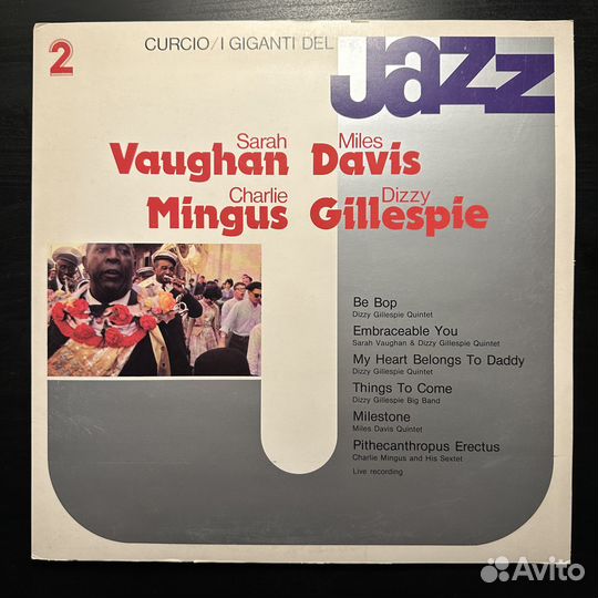 Сборник Sarah Vaughan, Miles Davis, Charlie Mingus