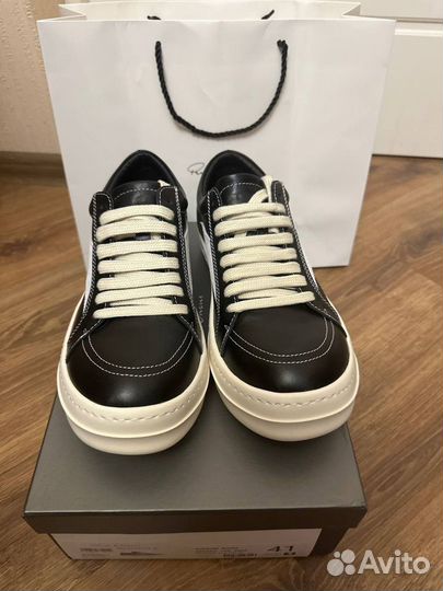 Кеды Rick Owens x Vans натуральная кожа