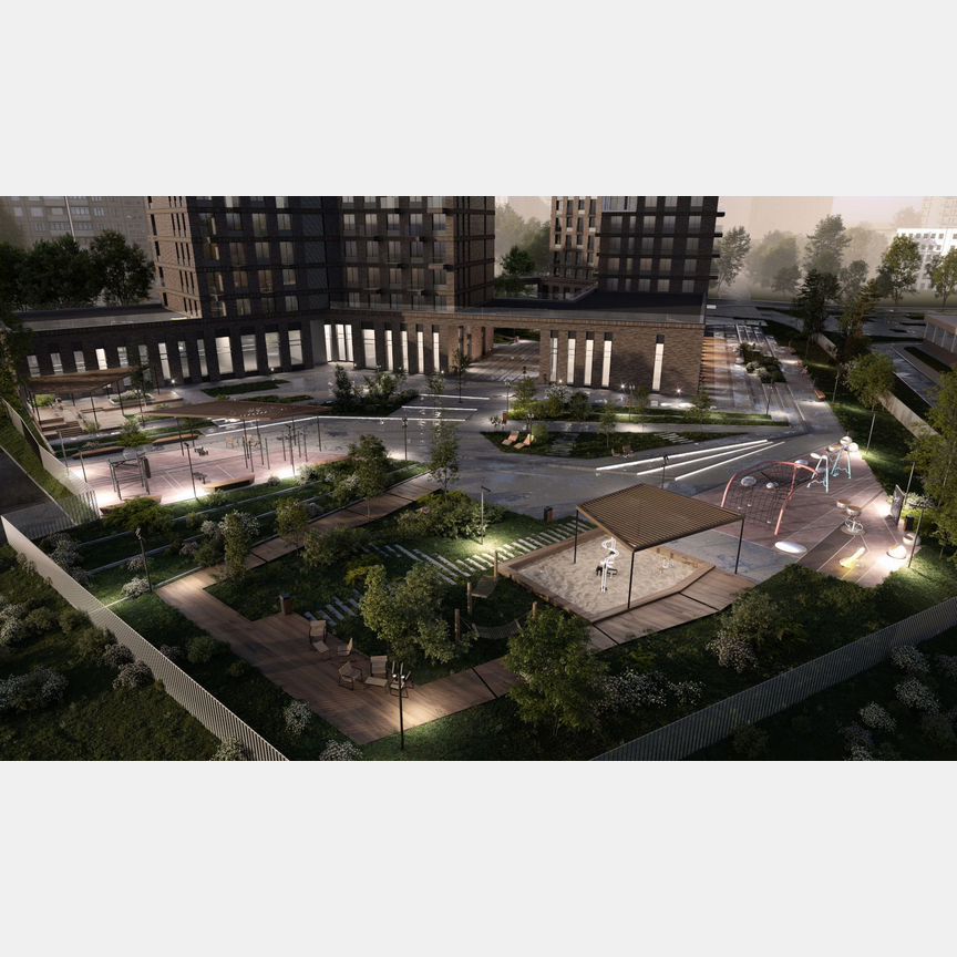 1-к. квартира, 42,1 м², 4/43 эт.