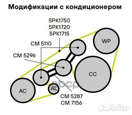 Ролик привод. ремня для а/м Mercedes A (W168)