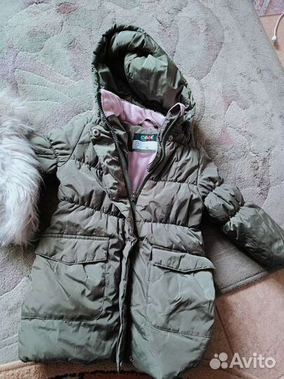 Пуховик на девочку 104