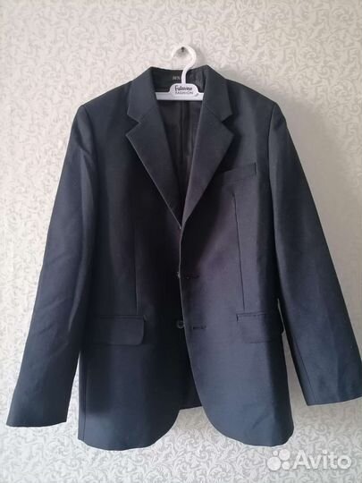 Пиджак на мальчика. Ростовка 158