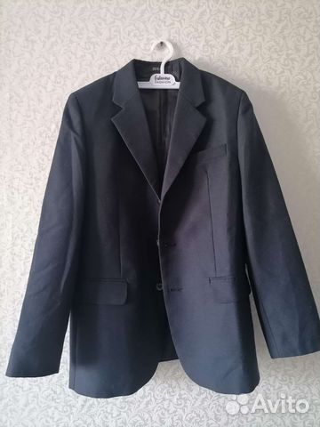 Пиджак на мальчика. Ростовка 158