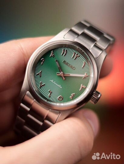 Seiko Arabic Green