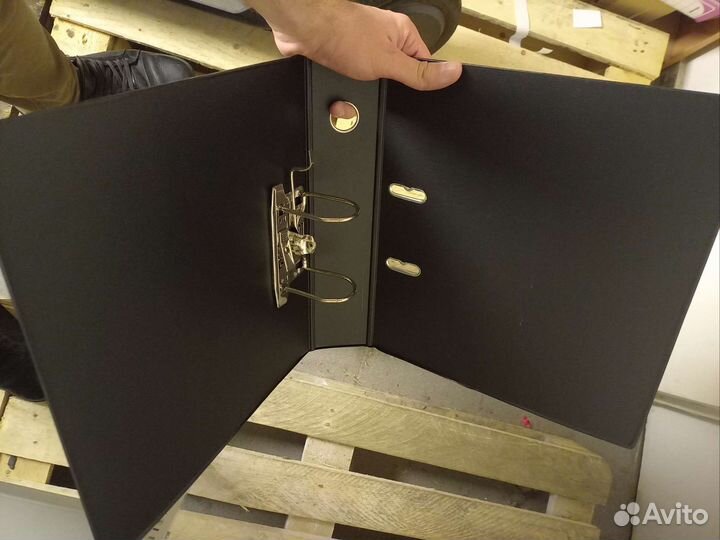 Папка-регистратор Bantex Strong Line 70 мм черная