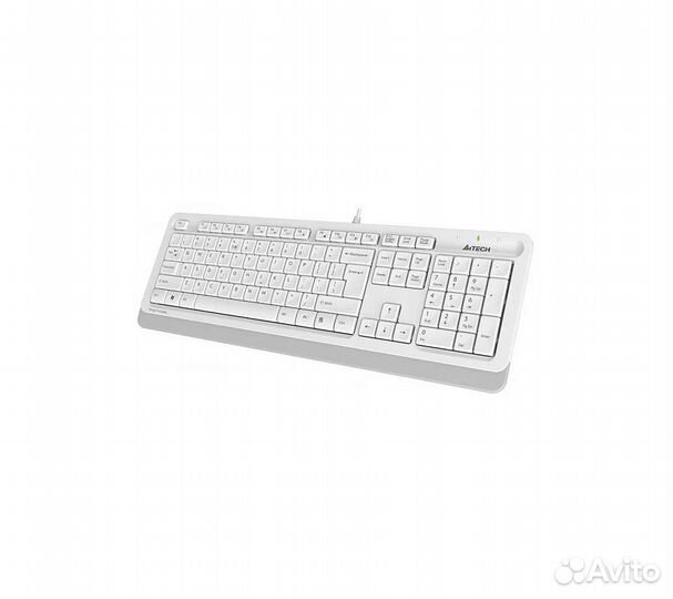 Клавиатура A4Tech Fstyler FK10, белый/серый