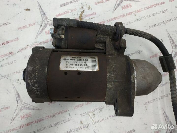 Стартер Mercedes E- Class OM612 OM613