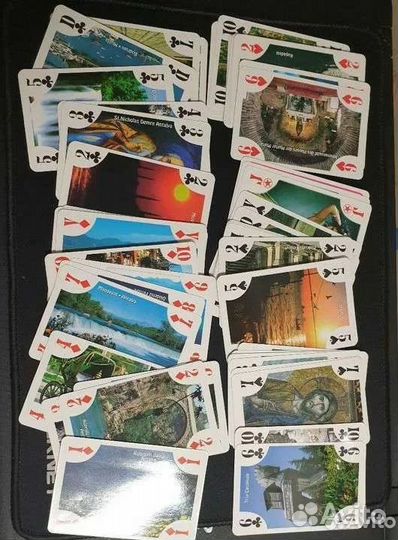 Тарелки сувенир Турция карты игральные