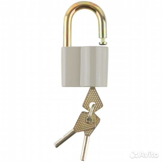 Замок навесной корп из алюм.сплава 45х37 мм стальн