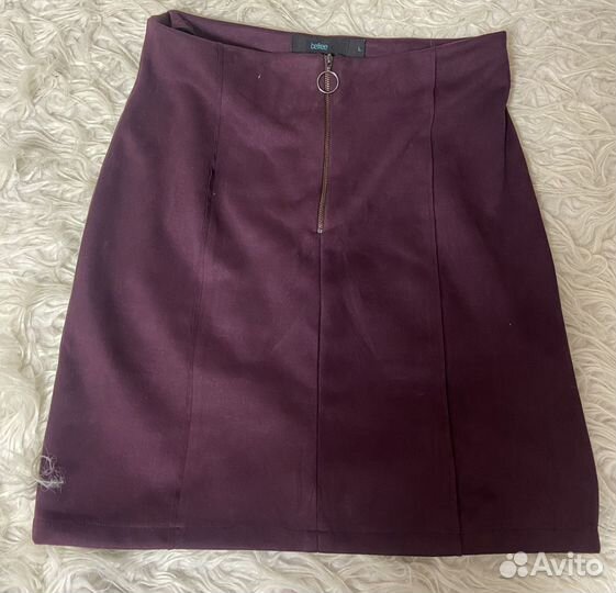 Бархатная юбка