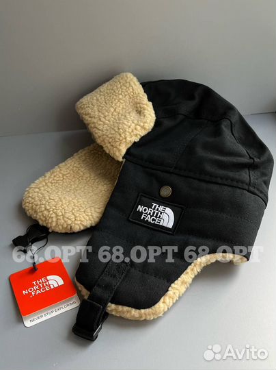 Шапка ушанка The North Face оптом
