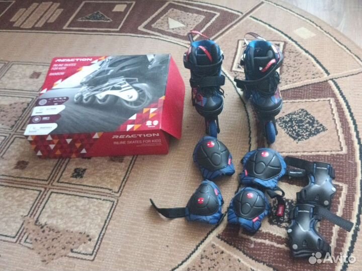 Детские ролики и защита