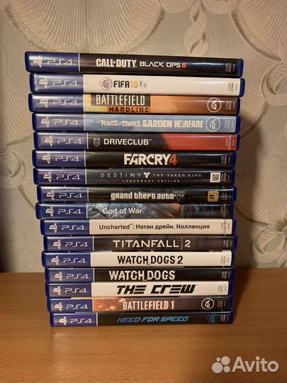 Лицензионные игры для ps4