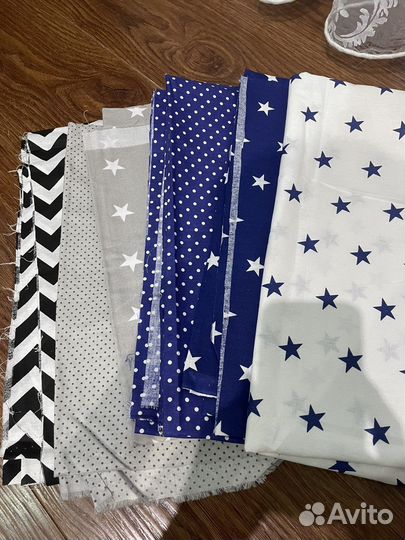 Ткань отрез хлопок