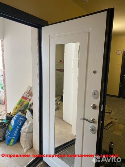 Дверь входная с зеркалом с доставкой