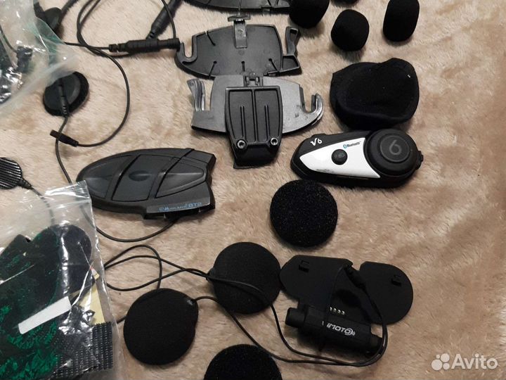 Запчасти для мото гарнитур