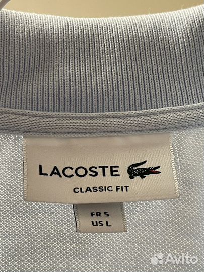 Поло Lacoste Оригинал