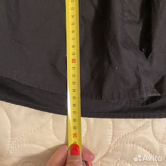 Платье-рубашка рукава фонарики