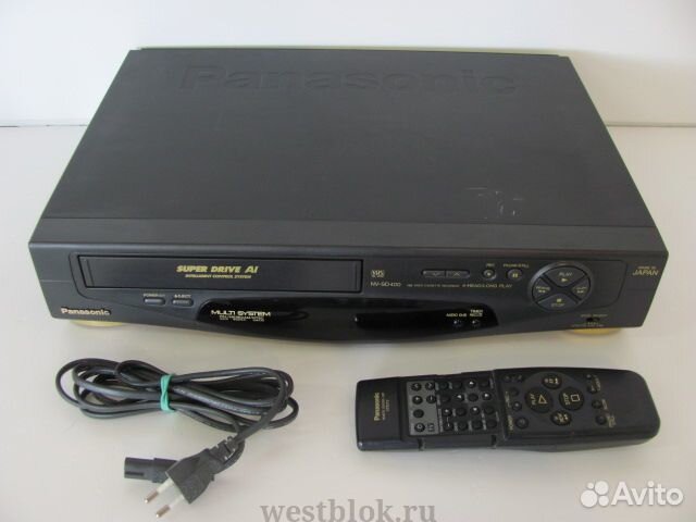 Видеомагнитофон panasonic NV - SD400EU