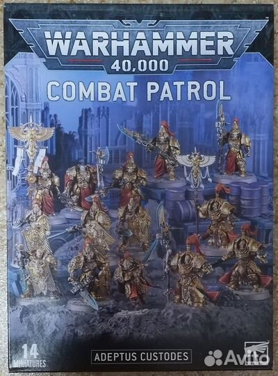 Warhammer 40000 Adeptus Custodes в ассортименте