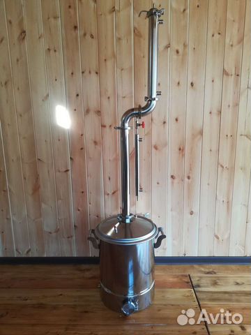 Колонна с отбором по жидкости в отводе