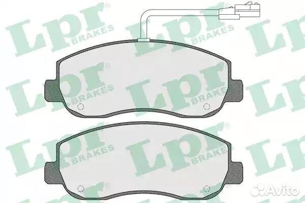 Колодки торм.пер