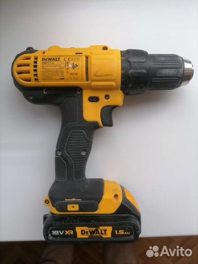 Аккумуляторная дрель шуруповерт