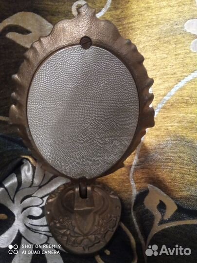 Настольное зеркало винтаж СССР бу