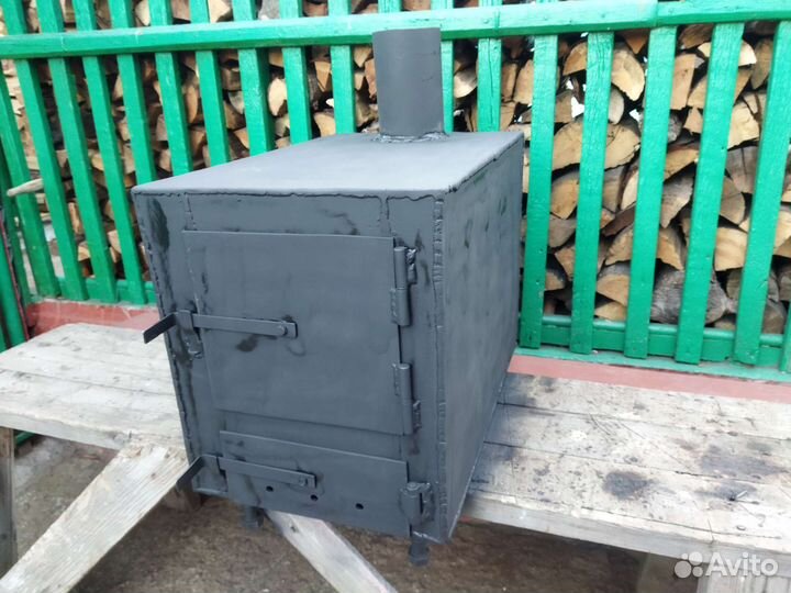 Печь буржуйка для гаража