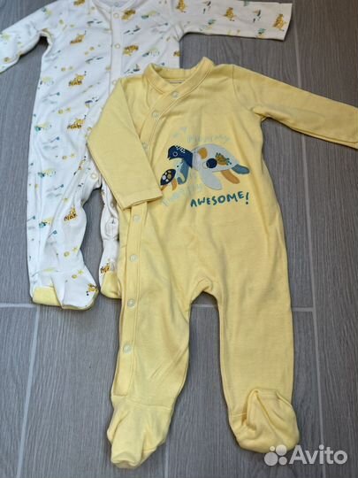 Слипы mothercare новые 6-9 мес