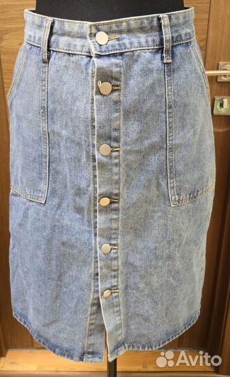 Джинсовая юбка