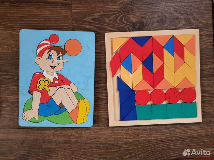 Развивающие игрушки деревянные