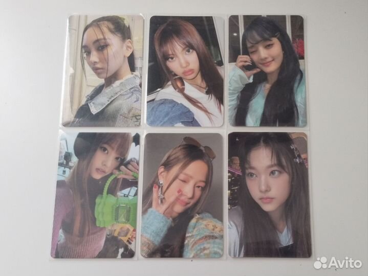 Офф карты кпоп джи айдл new jeans
