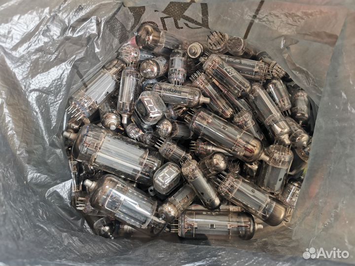 Советские радиодетали радиолампы СССР