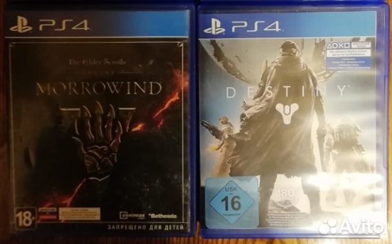PS4 игры Диски