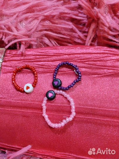Колечки из бисера