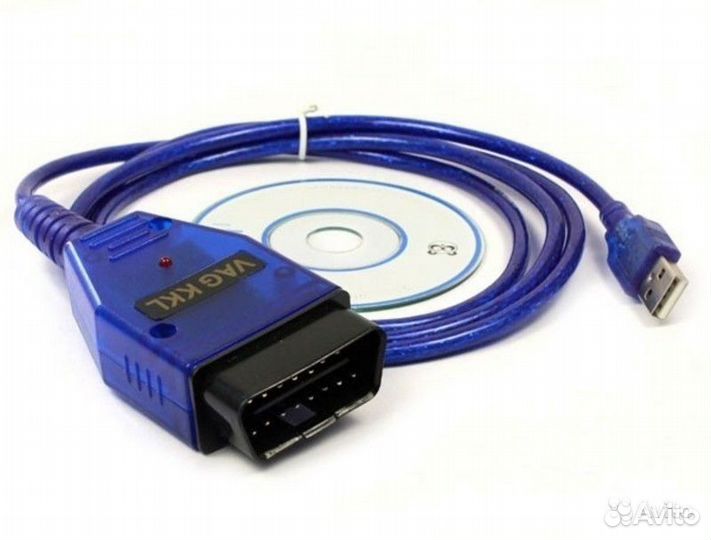 VAG COM 409.1 KKL Кабель диагностики, прошивки