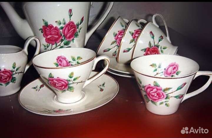 Чайный сервиз Польша 1970е гг.Винтаж