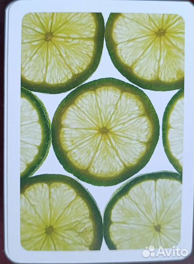 Игральные карты с рецептами коктейлей