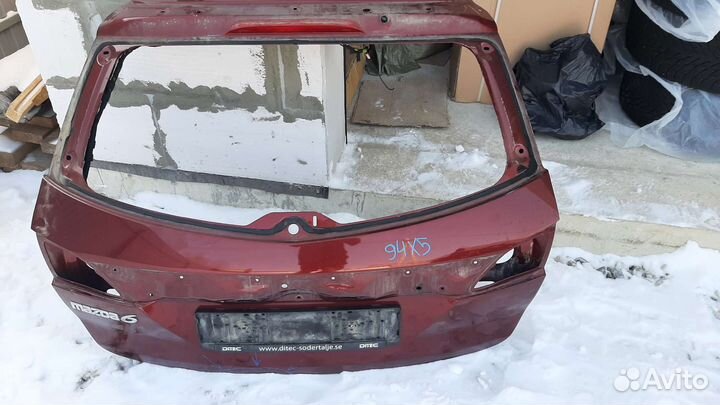 Крышка багажника mazda 6 gh универсал
