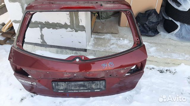 Крышка багажника mazda 6 gh универсал