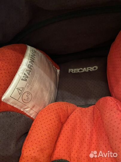 Автокресло рекаро recaro от 0 до 12 кг