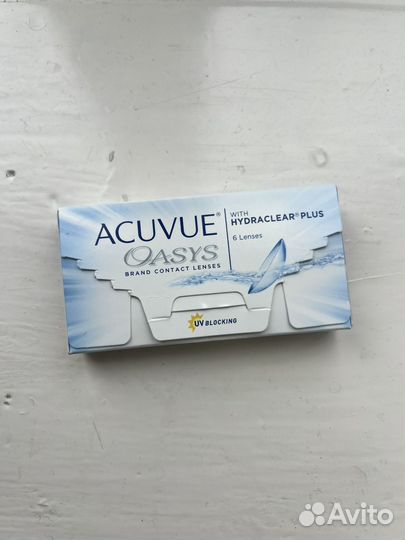 Линзы acuvue oasys