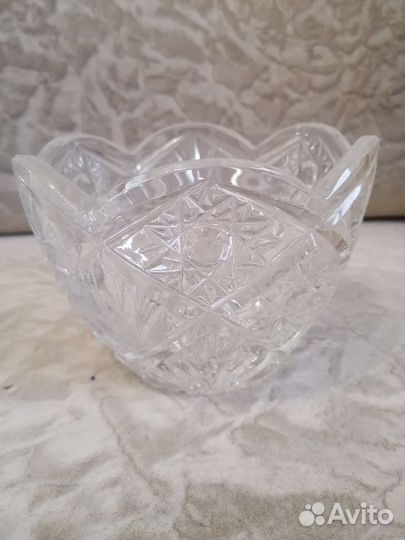 Хрустальные салатники СССР