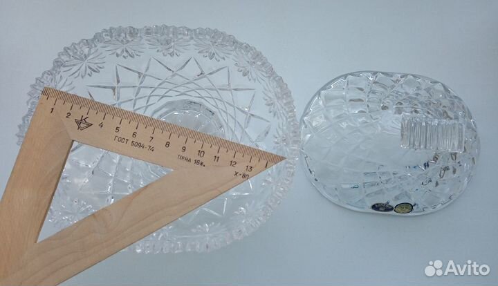 Вазы. Хрусталь. Богемия. Новые, современные