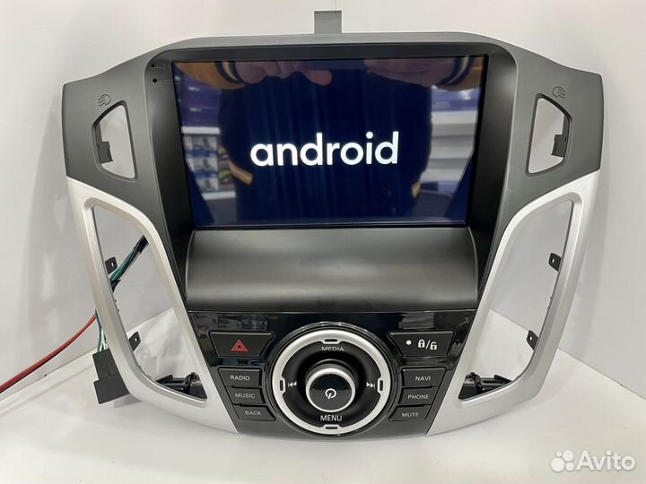 Android магнитола с рамкой Ford Focus 2012-2017