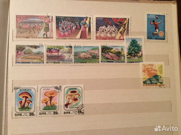 Марки Северной Кореи