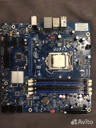 Материнская плата 1156 с процем i3-550
