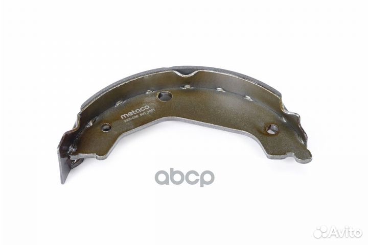 Колодки ручного тормоза к-кт 3030036 metaco